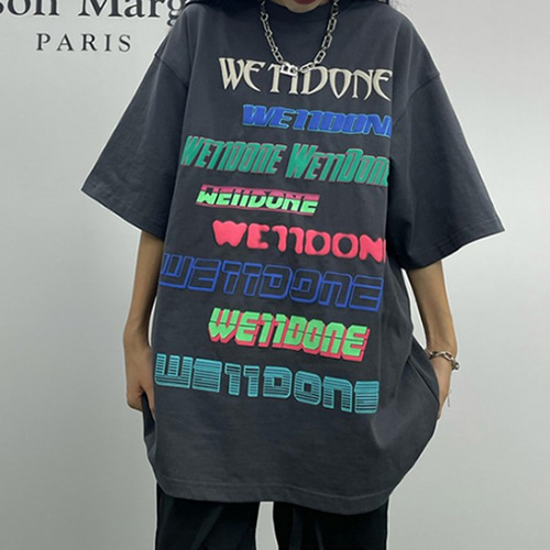WE11 2Color Letter Printing TEE (1942)