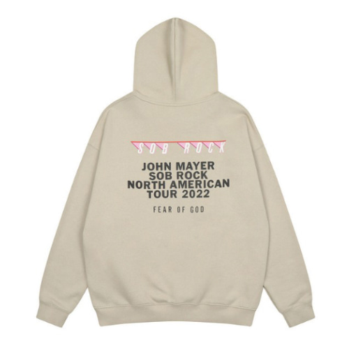 FOG 2Color Letter Printing Casual Hood (2273)