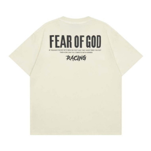 FOG 2Color Letter Printing Casual TEE (2530)
