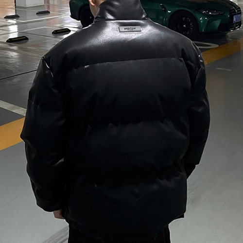 FOG Basic PU Leather Padding Jacket (2725)