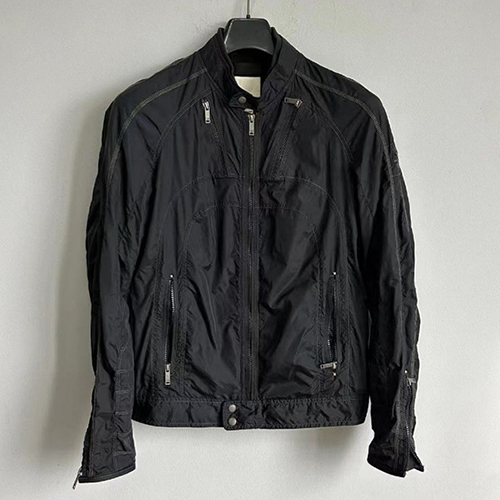 Vintage Motorcycle Function Zipper Jacket (2866)