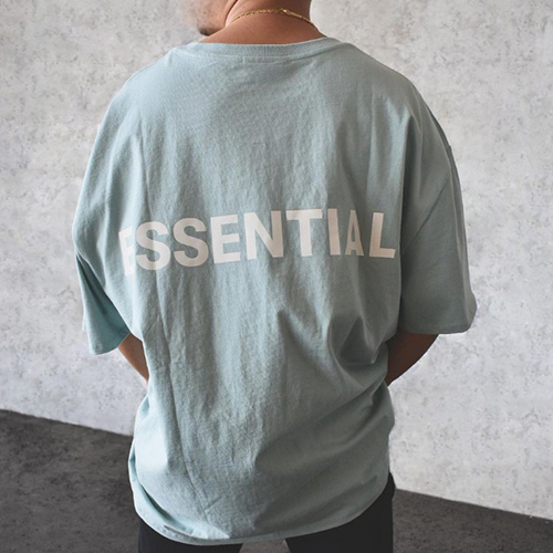 FOG Es#$@ 5Color Letter Printing Casual TEE (2911)