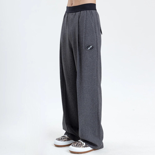 WE11 2Color Straight Pants (909)