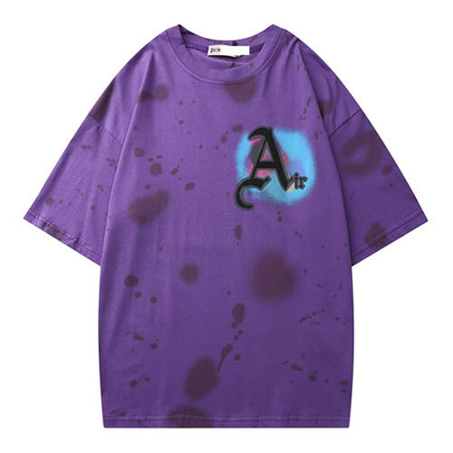 PALM 4Color Dyed A Letter Printing TEE (1324)