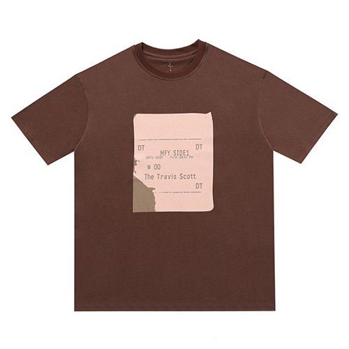 Letter Bill 2Color Printing TEE (1369)