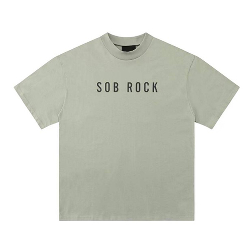 FOG 2Color Letter Printing Casual TEE (2075)