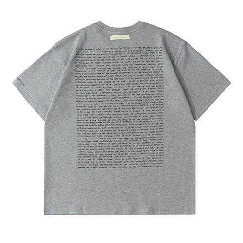 ADER 3Color Letter Printing TEE (1432)