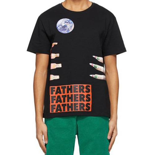 RAF TRAVIS Monster Hands of the Earth Printing TEE (1448)