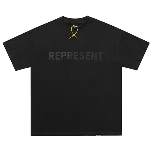 REPRESENT 2Color Letter Printing TEE (1433)