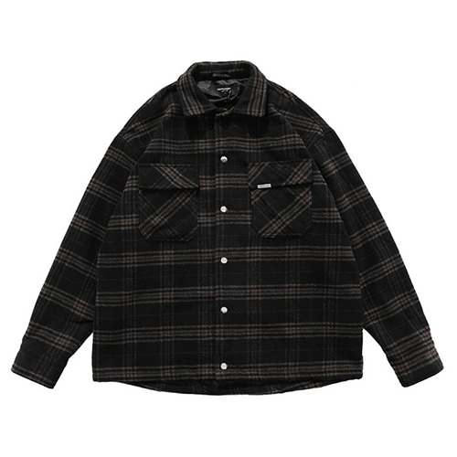 Represent Brown Plaid Thicker Jacket  (1658)