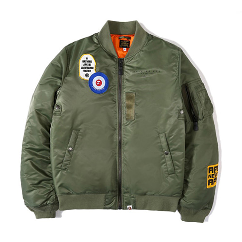 BP Embroidered Military MA-1 Jacket (1696)