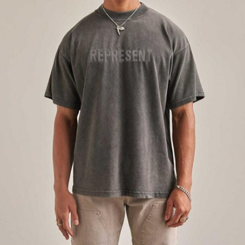 REPRESENT 3Color Letter Printing TEE (1862)