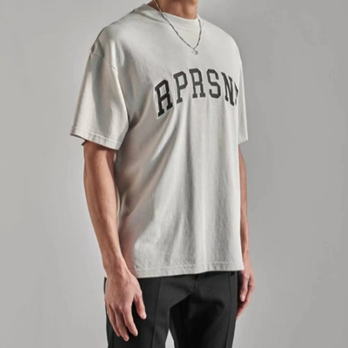 REPRESENT 2Color Letter Embroidery TEE (1887)