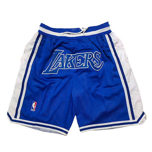 Letter Embroidery Color Contrast Basketball Short Pants (1962)