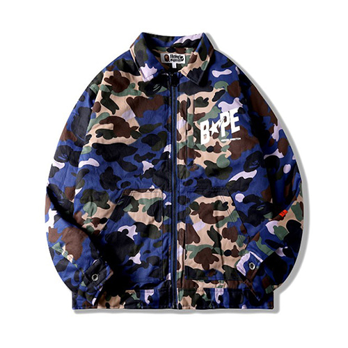 BP Letter Printing Camouflage Jacket (2207)
