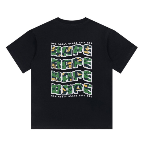 BP 2Color Camouflage Letter Printing TEE (2410)