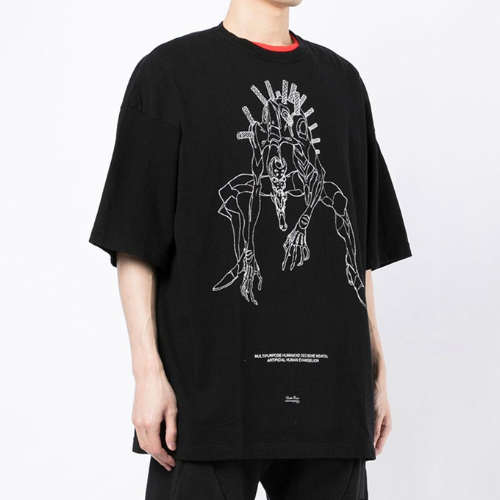 Monster Printing 2Color Casual TEE (2470)