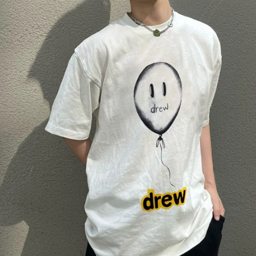 DREW Smile Balloon Printing Casual TEE (2479)