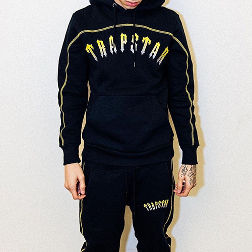 Trapstar Letter Embroidery Casual Hood &amp; Pants (2812)